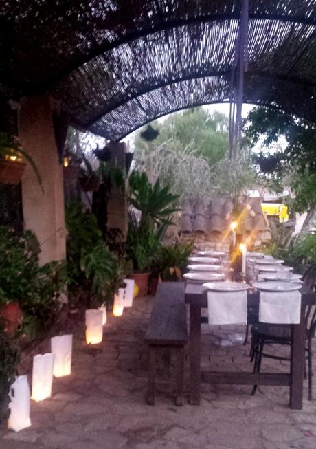 La decoración de mi cena de cumpleaños