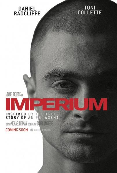 Nuevo afiche de la cinta Imperium con Daniel Radcliffe