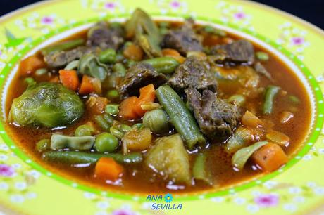 Menestra con carne olla GM