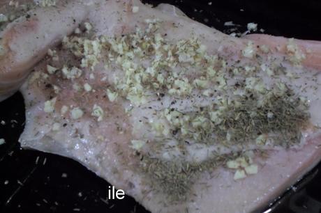 Matambrito de cerdo al horno