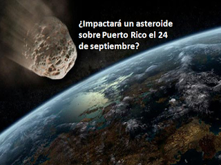 Pastor anuncia que asteroide impactará Puerto Rico el 24 de septiembre, ¿es esto cierto?