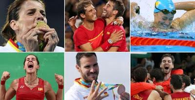 Pese a la crisis y a los recortes, España se llevó 17 medallas olímpicas de Río 2016.