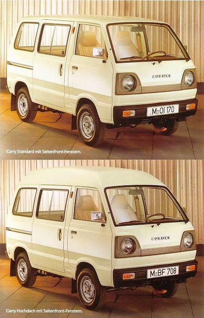 Una pequeña van: Suzuki Carry