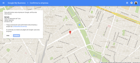 Google My Business: cómo hacer destacar gratis tu negocio local en Google paso3-gmb