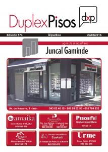 Ya está disponible la edición digital 574 de la revista DuplexPisos de Gipúzcoa.