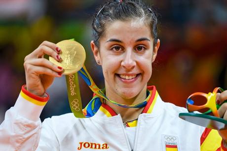 Resultado de imagen de carolina marin oro