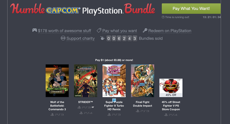 Consigue videojuegos de play a precio de risa con Humble Capcom PlayStation Bundle