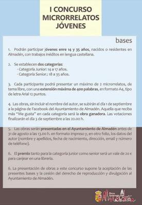 I Concurso de Microrrelatos en Almadén