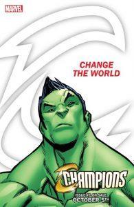 Teaser de Champions con Hulk