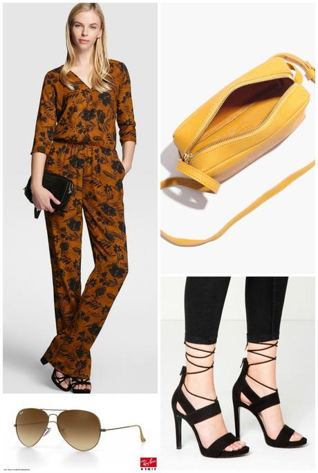 Alineada con las flores