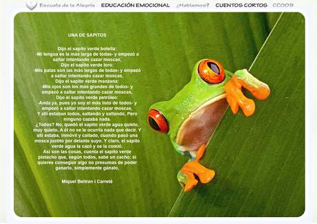 Educación Emocional en la escuela y en el hogar. Colección Cuentos Cortos 9.