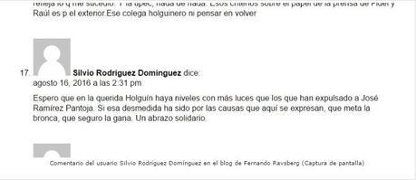 Silvio Rodríguez saca la cara por periodista cubano censurado.