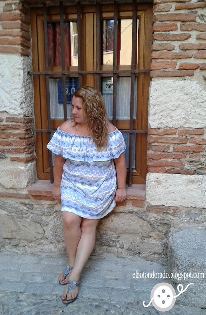 Vestido con volante