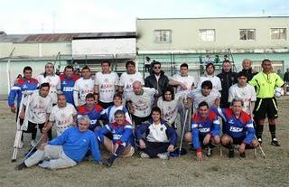 Finalizó el torneo de futbol de amputados