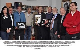 JAVIER JOSÉ VICIANO FERRÁNDEZ GANA EL PREMIO LADIS DE FOTOGRAFÍA TAURINA