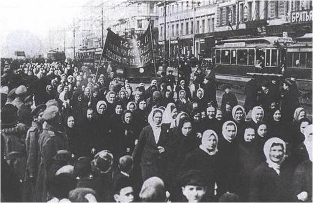 Las peticiones del pueblo ruso en febrero de 1917