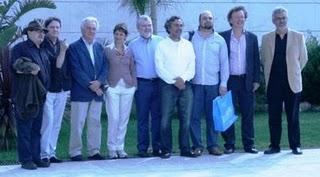 Una fotografía histórica del cine español.