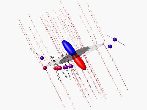 Nuevo hallazgo: campo magnético regula la caída de materia en disco de protoestrella masiva