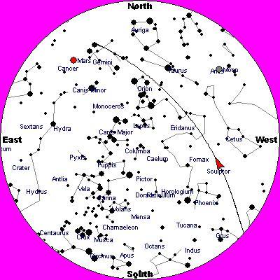 ISS y Endeavour sobre los cielos de Narrabri