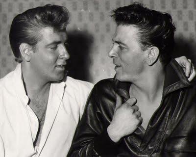 Gene Vincent and Eddie Cochran