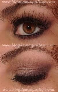 Look - pigmentos morados y plata