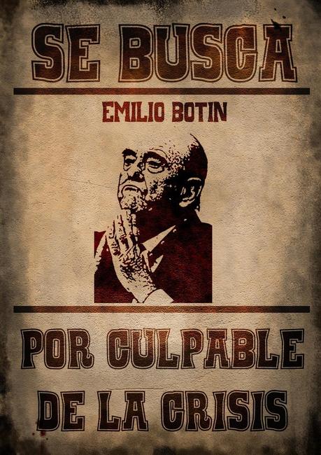 Sabes quiénes son los culpables. ¡Páralos!. Emilio Botín