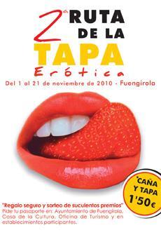Ruta de la Tapa Erótica de Fuengirola del 1 al 21 de Noviembre