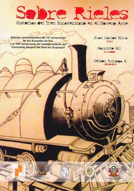 Se presenta trilogía internacional de comics dedicada al Ferrocarril Sudamericano