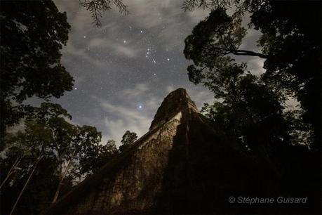 Orión desde tierras Mayas
