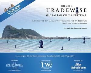 Comenzó el Festival de Ajedrez Tradewise en Gibraltar 2011