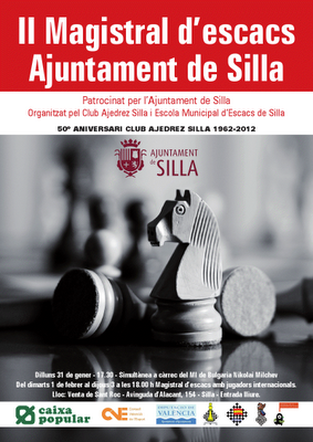II Magistral  y Simultáneas de Ajedrez Ayuntamiento de Silla (Valencia)
