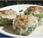 Chayotes rellenas carne bechamel