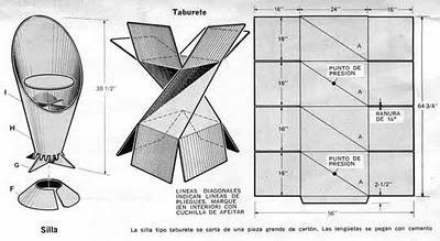 ¡Construye tus propios muebles de cartón!