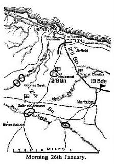 Babini se escabulle del cerco de O'Connor - 26/01/1941.