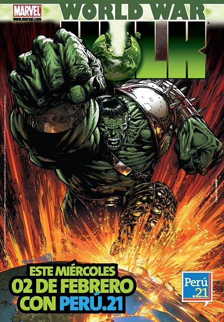 ¡HULK destruirá todo ! , World War Hulk con Perú 21