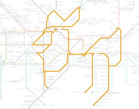 Animales en el metro de Londres