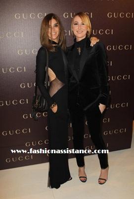 Cóctel de Carinne Roitfeld, de Vogue, en honor de Frida Giannini. Invitadas famosas