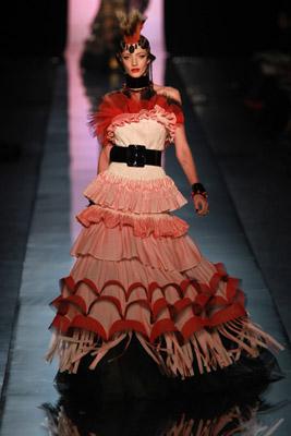 Paris Haute Couture Fashion Week, Spring/Summer 2011. Jean Paul Gaultier