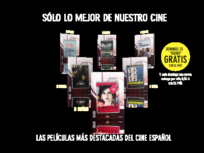 Amigos Españoles: El País saca colección de DVDs como homenaje al mejor cine español de los últimos tiempos.