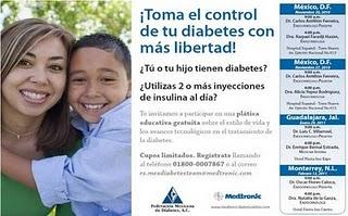 Conferencia gratuita de diabetes en Guadalajara