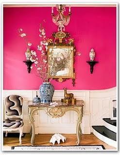 Madreselva, también en decoración