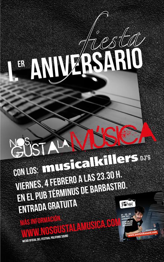 Fiesta I Aniversario Nos Gusta La Música