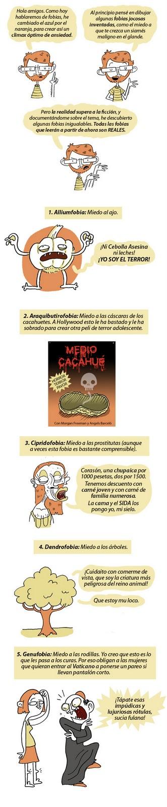 El Estafador#66, Fobias