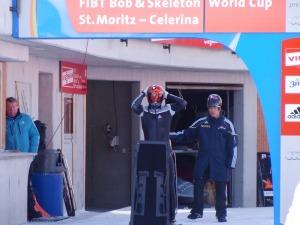 SKELETON-Mirambell, vigesimocuarto en Saint Moritz por un error en la primera curva