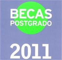 Becas de postgrado de Fundaciones privadas en 2011