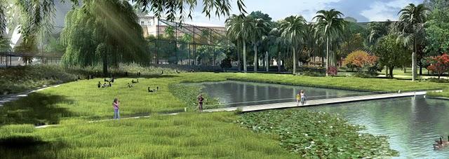 La importancia del paisajista. El parque central. Valencia.