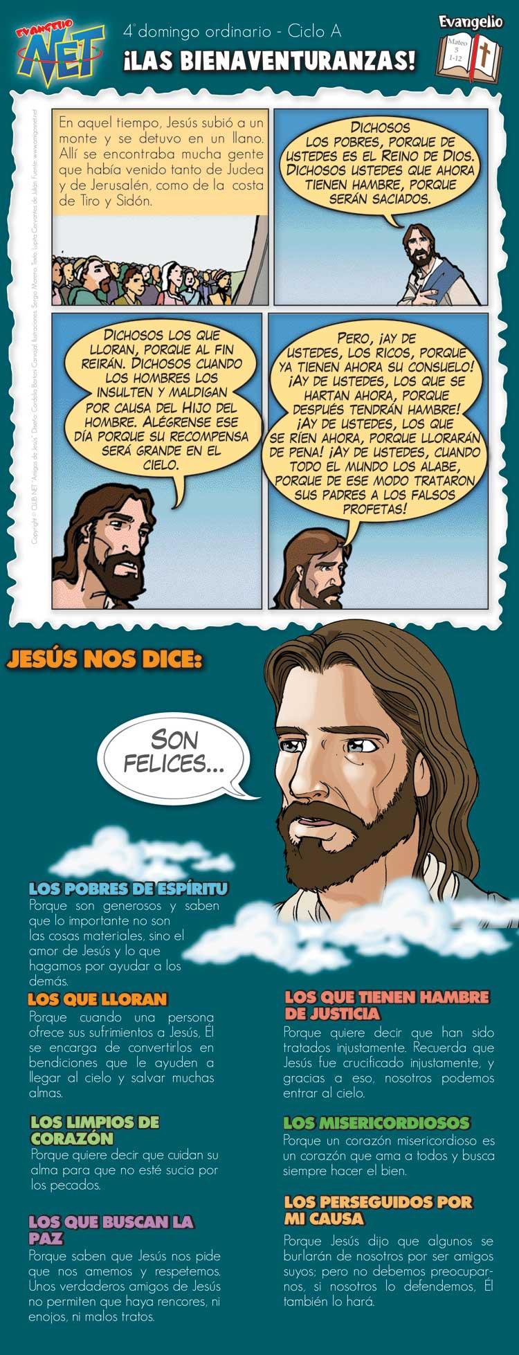 Evangelio Dominical: 30 de enero del 2011 (Las Bienaventuranzas)