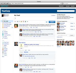 Yammer [Lo mejor de 2010] Top 6 redes sociales para maximizar tu productividad laboral