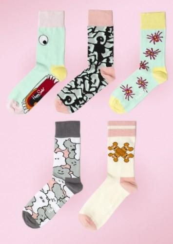 Calcetines de Giles Deacon para Happy Socks