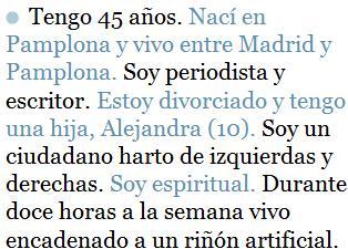 Juan Gracia Armendáriz, escritor atrapado por la hemodiálisis